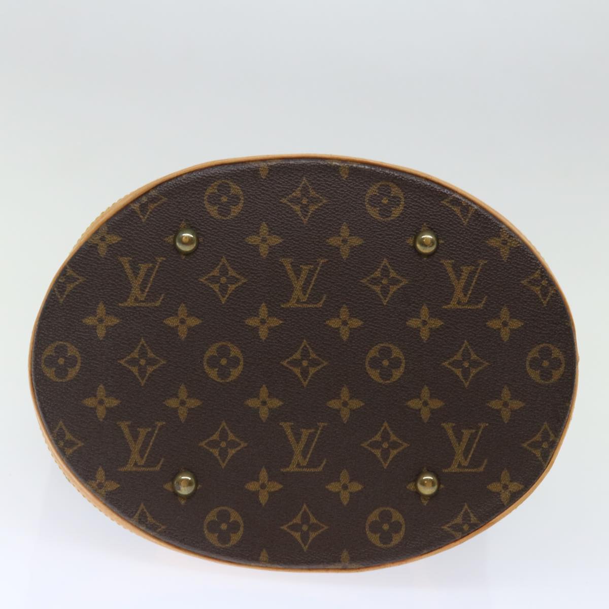 LOUIS VUITTON Monogram Bucket GM Shoulder Bag M42236 LV 71398