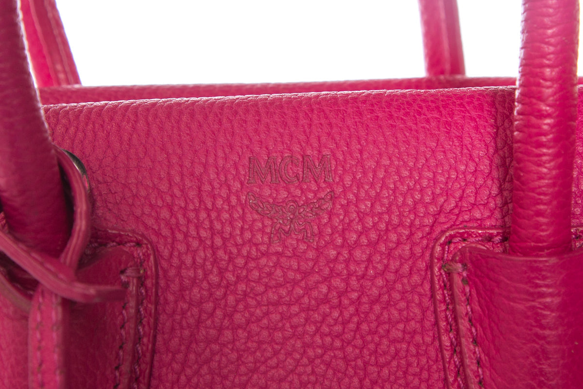 MCM Fuchsia Tote