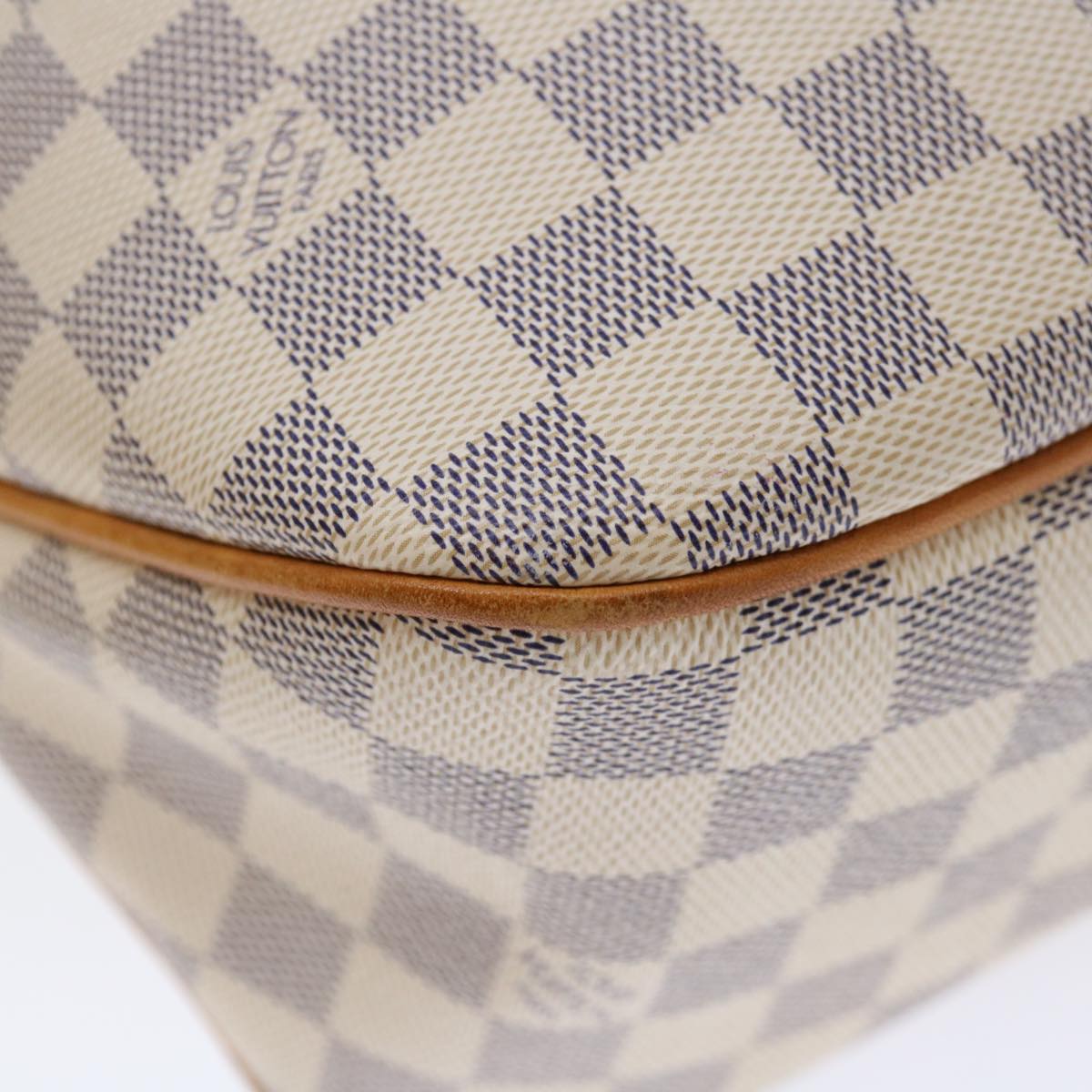 LOUIS VUITTON Damier Azur Delightful MM Shoulder Bag N41448 LV 71399