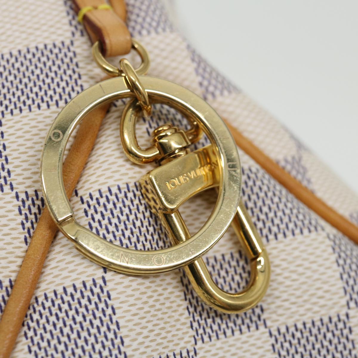 LOUIS VUITTON Damier Azur Delightful MM Shoulder Bag N41448 LV 71399