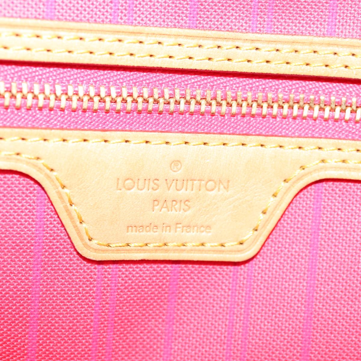 LOUIS VUITTON Damier Azur Delightful MM Shoulder Bag N41448 LV 71399