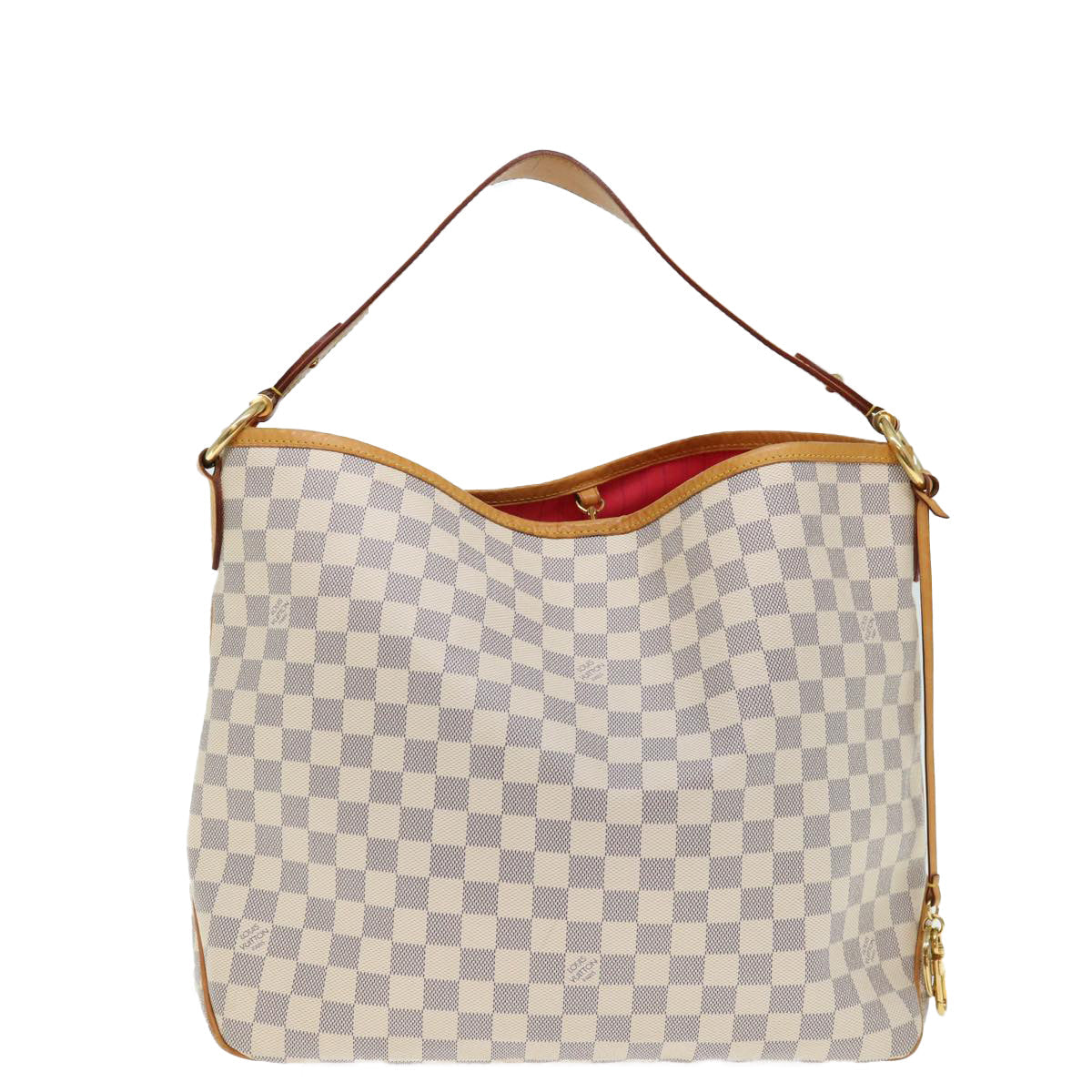 LOUIS VUITTON Damier Azur Delightful MM Shoulder Bag N41448 LV 71399