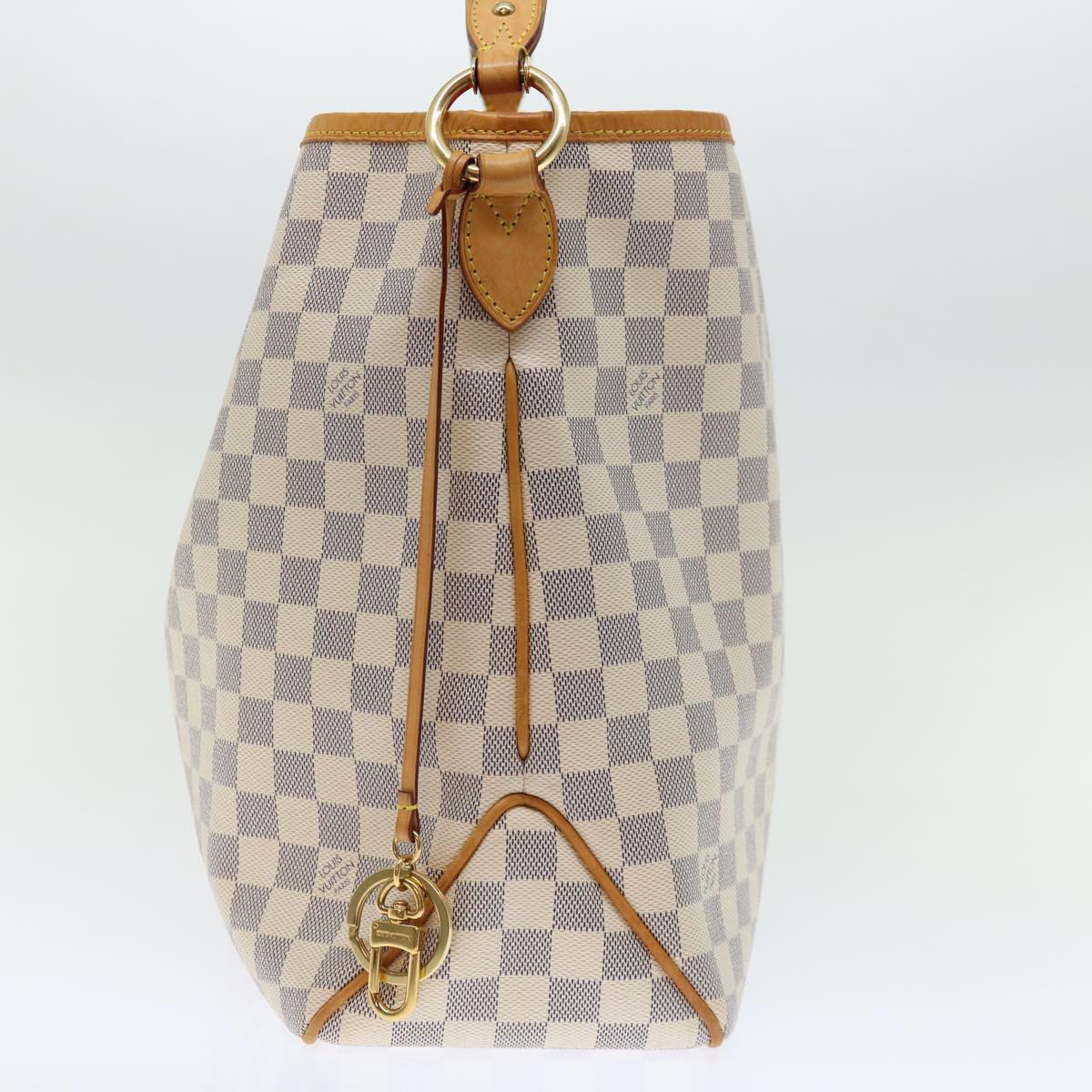 LOUIS VUITTON Damier Azur Delightful MM Shoulder Bag N41448 LV 71399