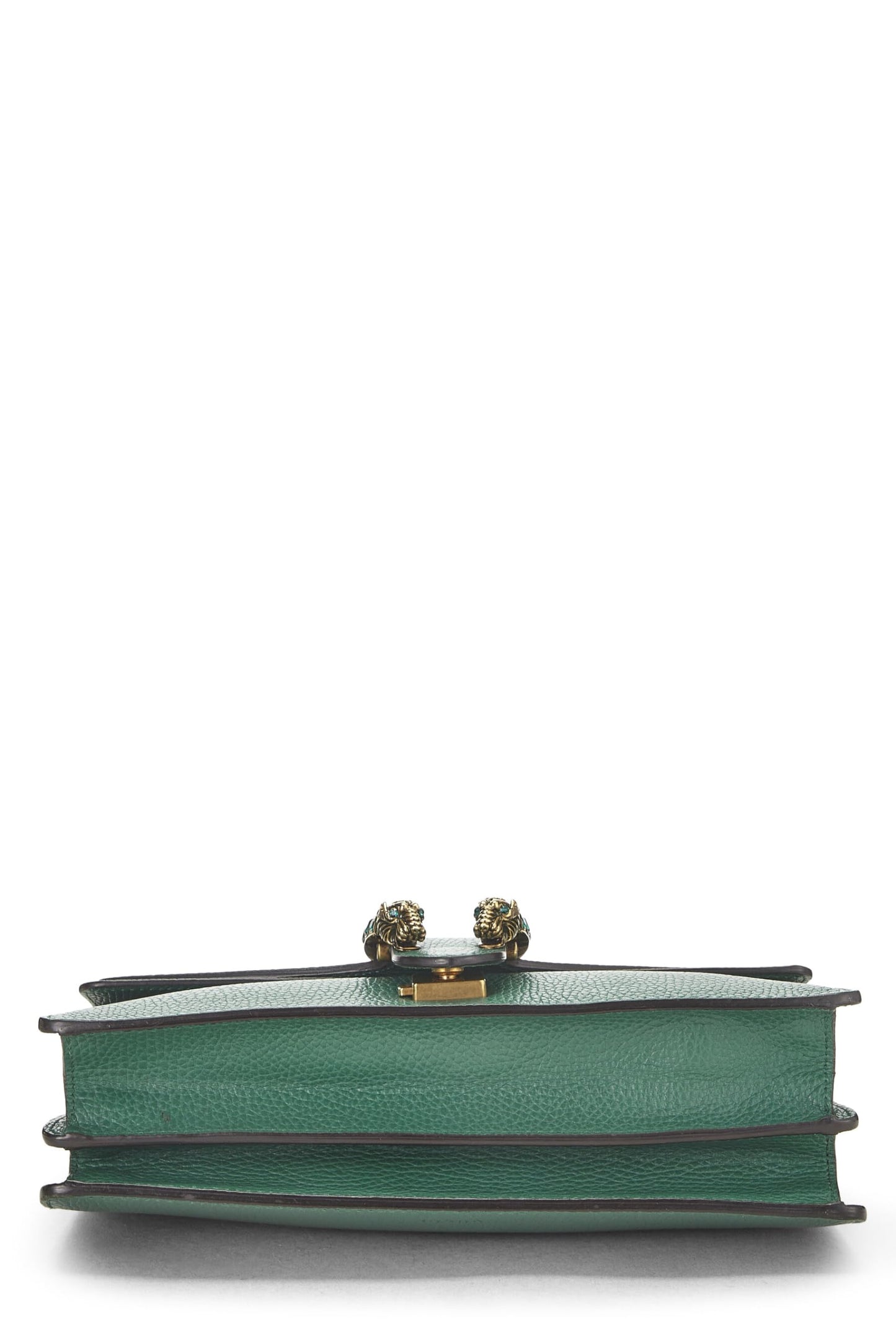 Gucci,  Green Leather Dionysus Shoulder Bag Small, Green