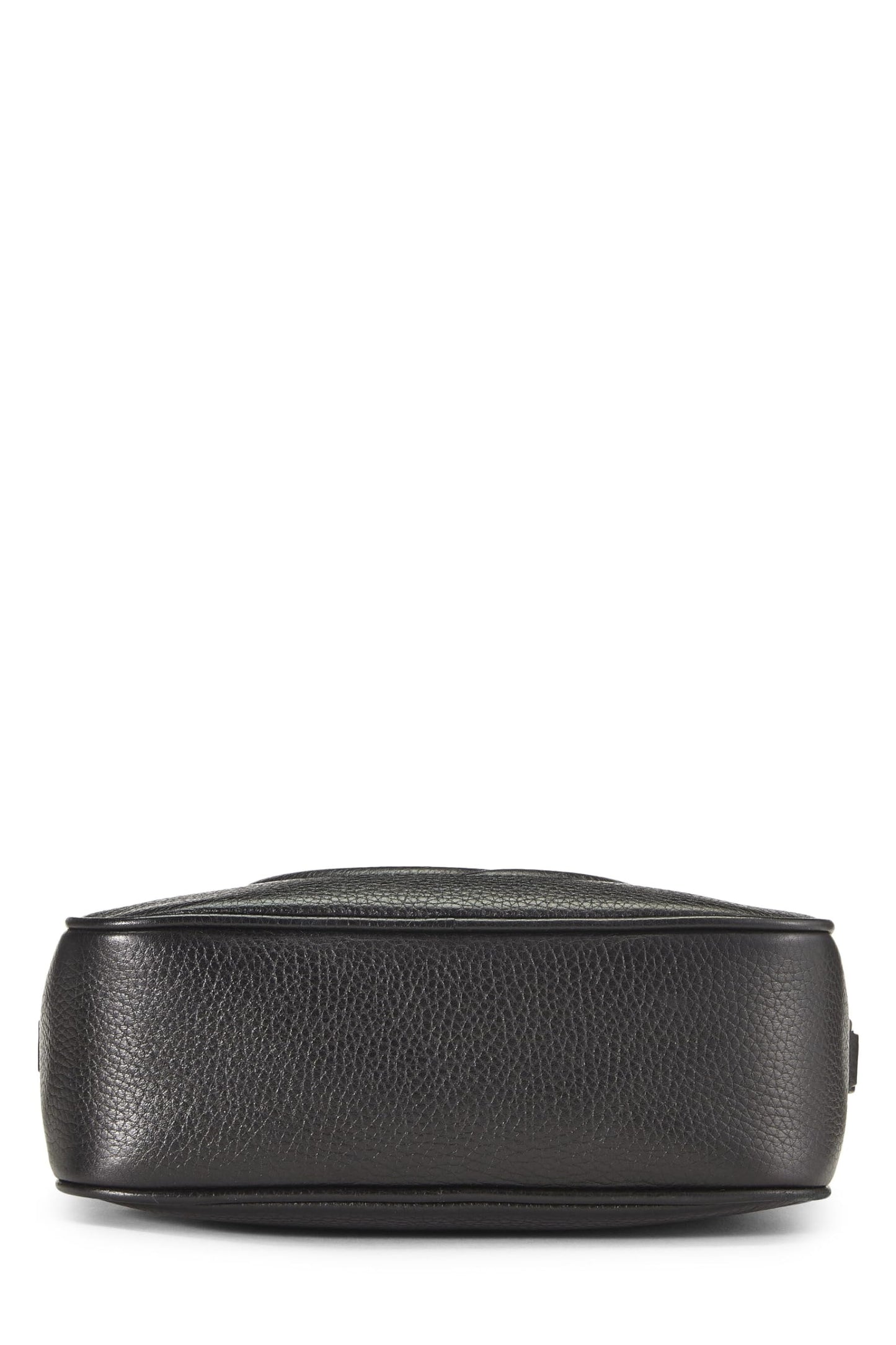 Gucci,  Black Grained Leather Soho Disco, Black