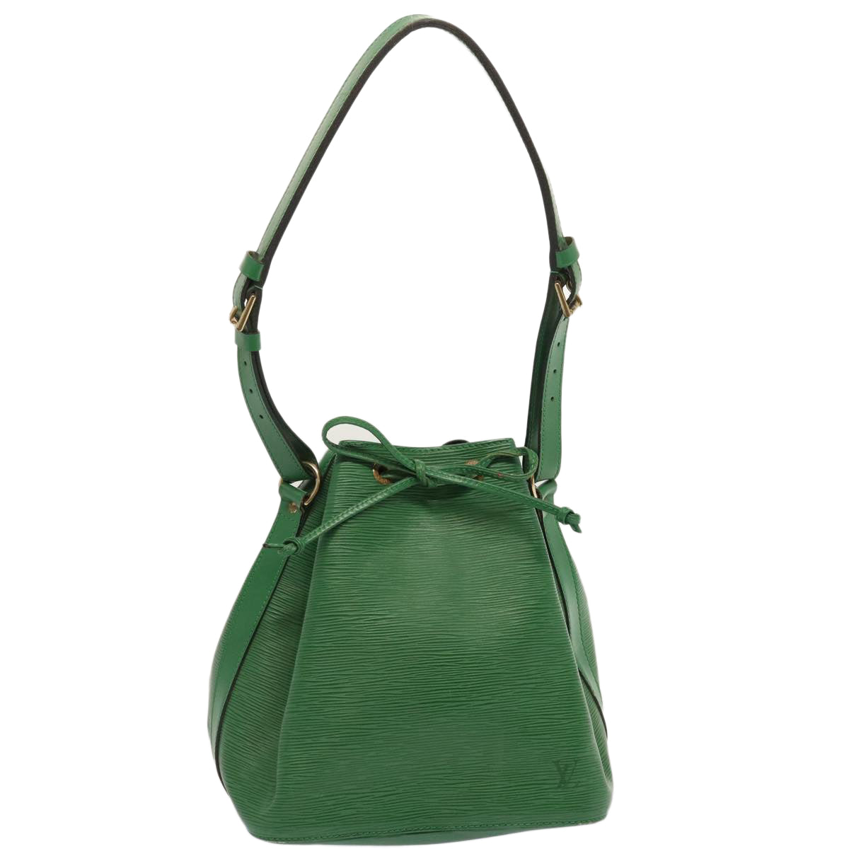 LOUIS VUITTON Epi Petit Noe Shoulder Bag Green M44104 LV 71400
