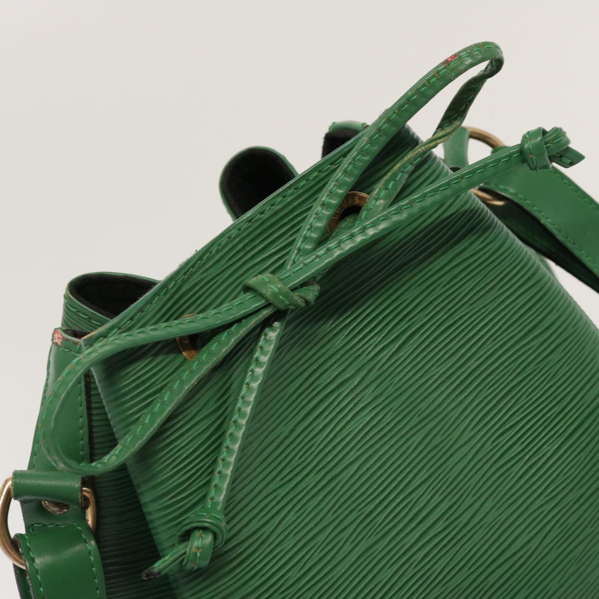 LOUIS VUITTON Epi Petit Noe Shoulder Bag Green M44104 LV 71400