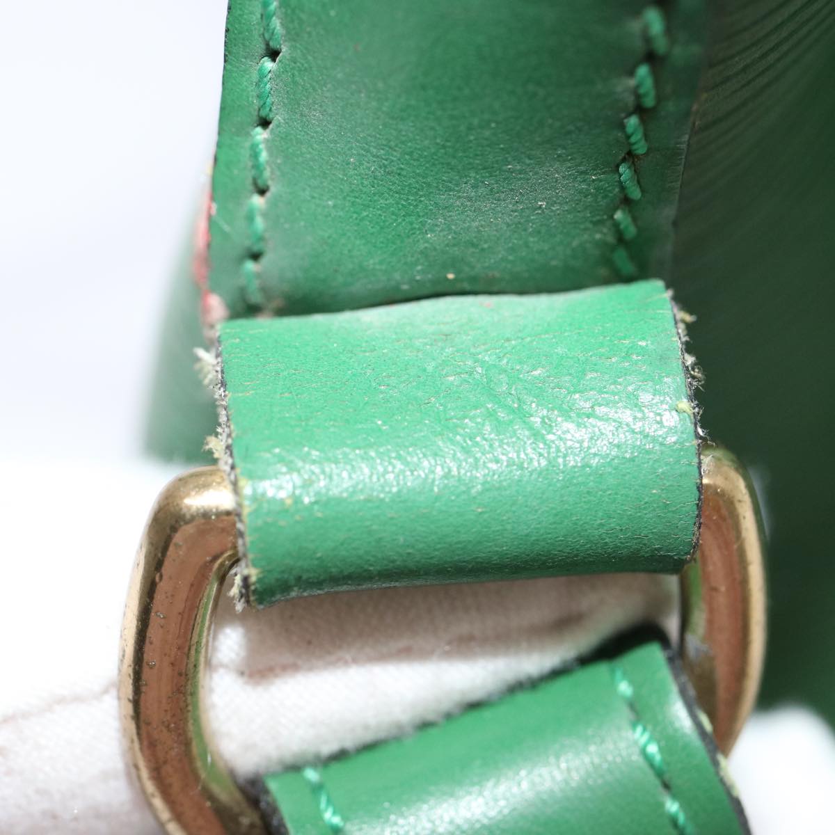 LOUIS VUITTON Epi Petit Noe Shoulder Bag Green M44104 LV 71400
