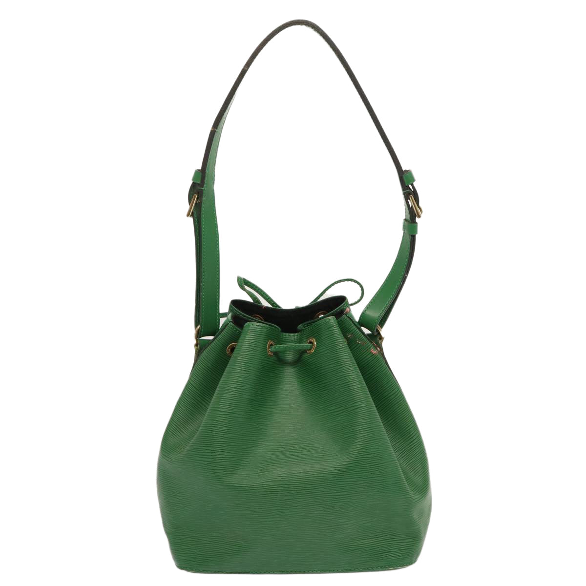 LOUIS VUITTON Epi Petit Noe Shoulder Bag Green M44104 LV 71400