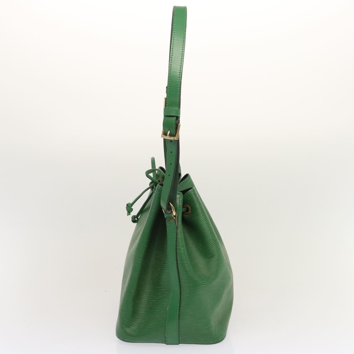 LOUIS VUITTON Epi Petit Noe Shoulder Bag Green M44104 LV 71400