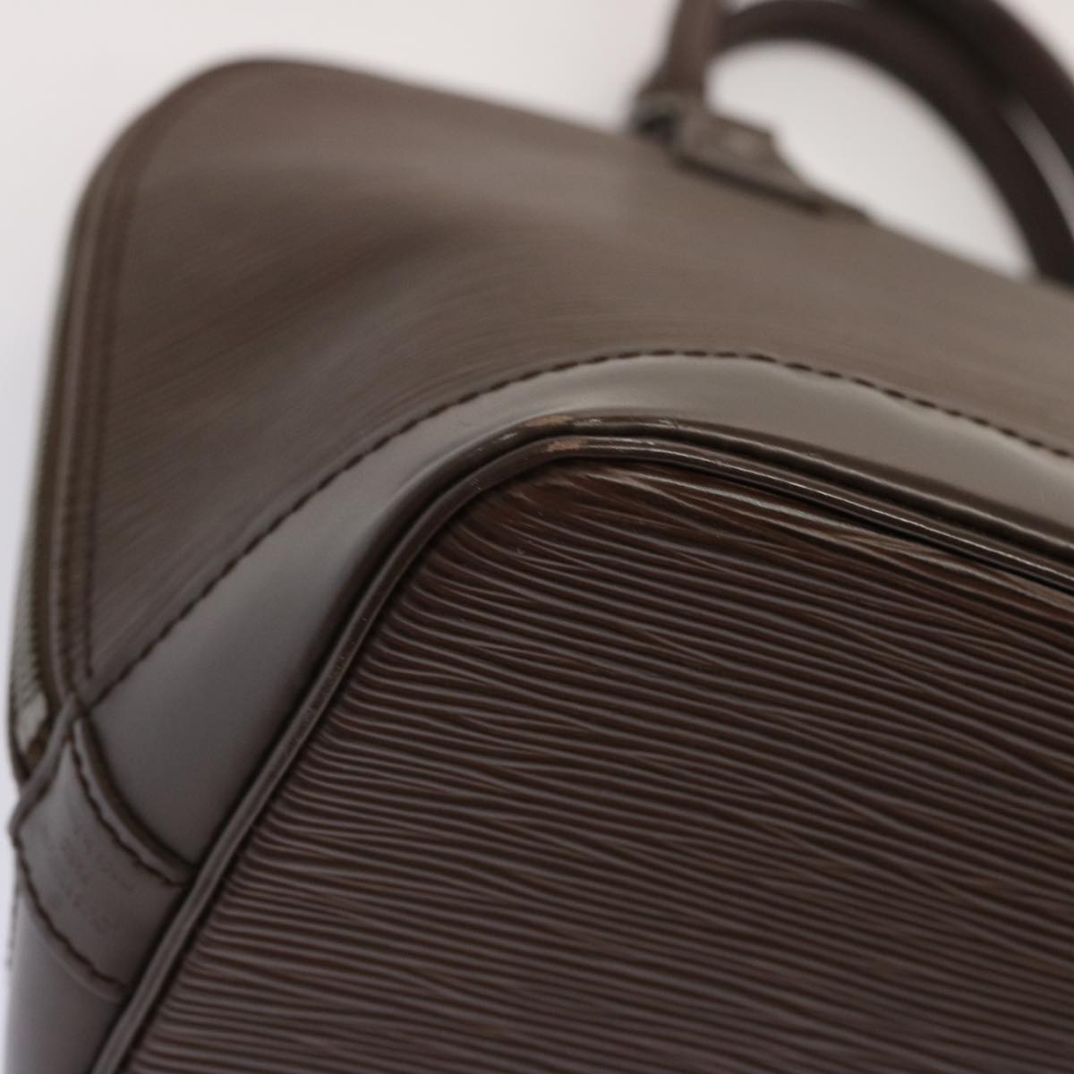LOUIS VUITTON Epi Alma Hand Bag Mocha M5214D LV 71402