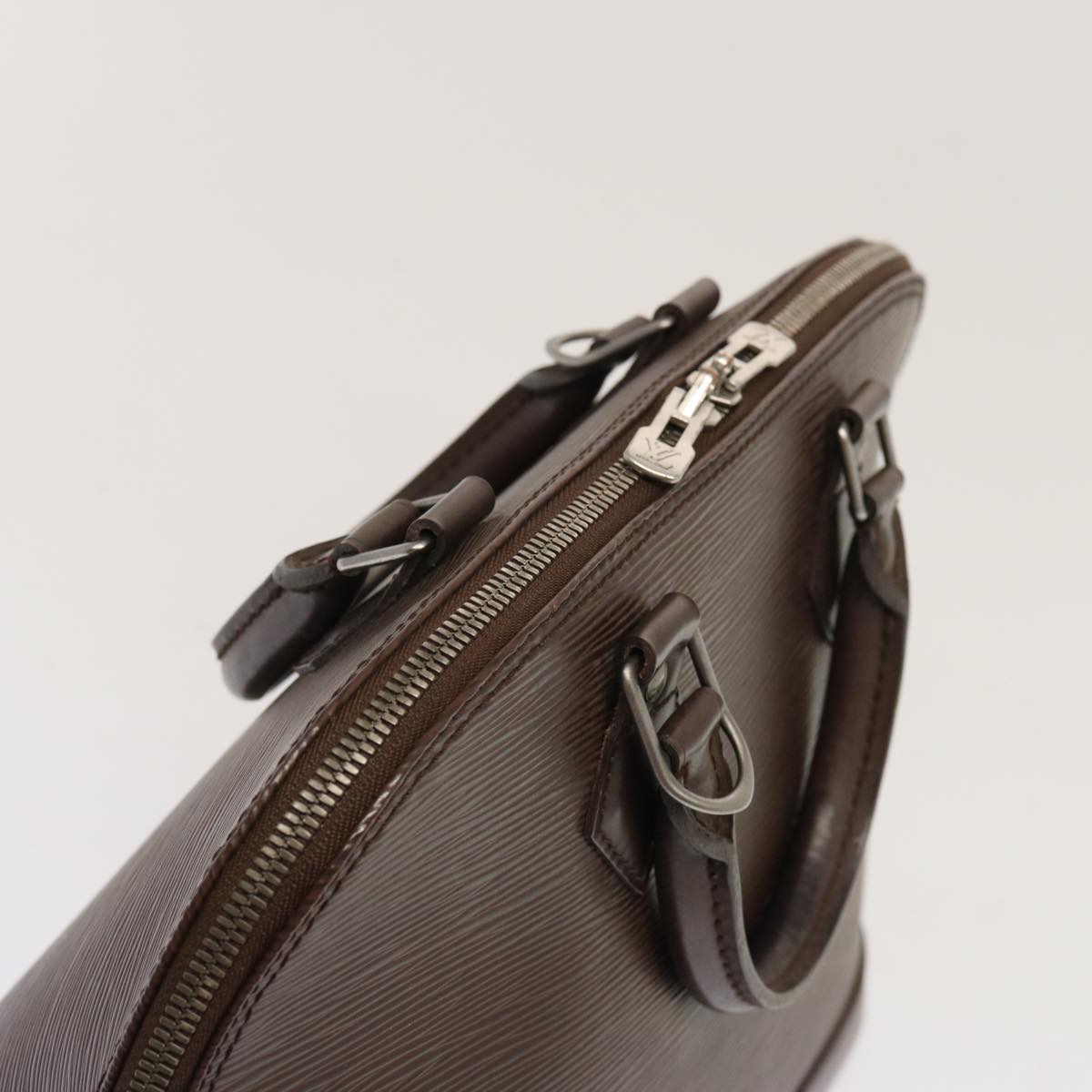 LOUIS VUITTON Epi Alma Hand Bag Mocha M5214D LV 71402
