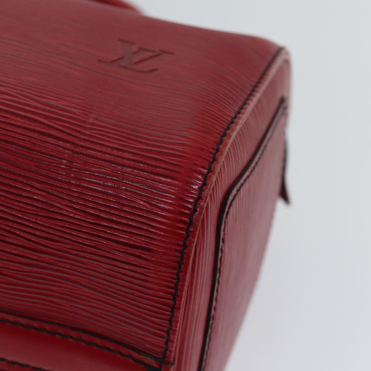 LOUIS VUITTON Epi Speedy 25 Hand Bag Castilian Red M43017 LV 71403