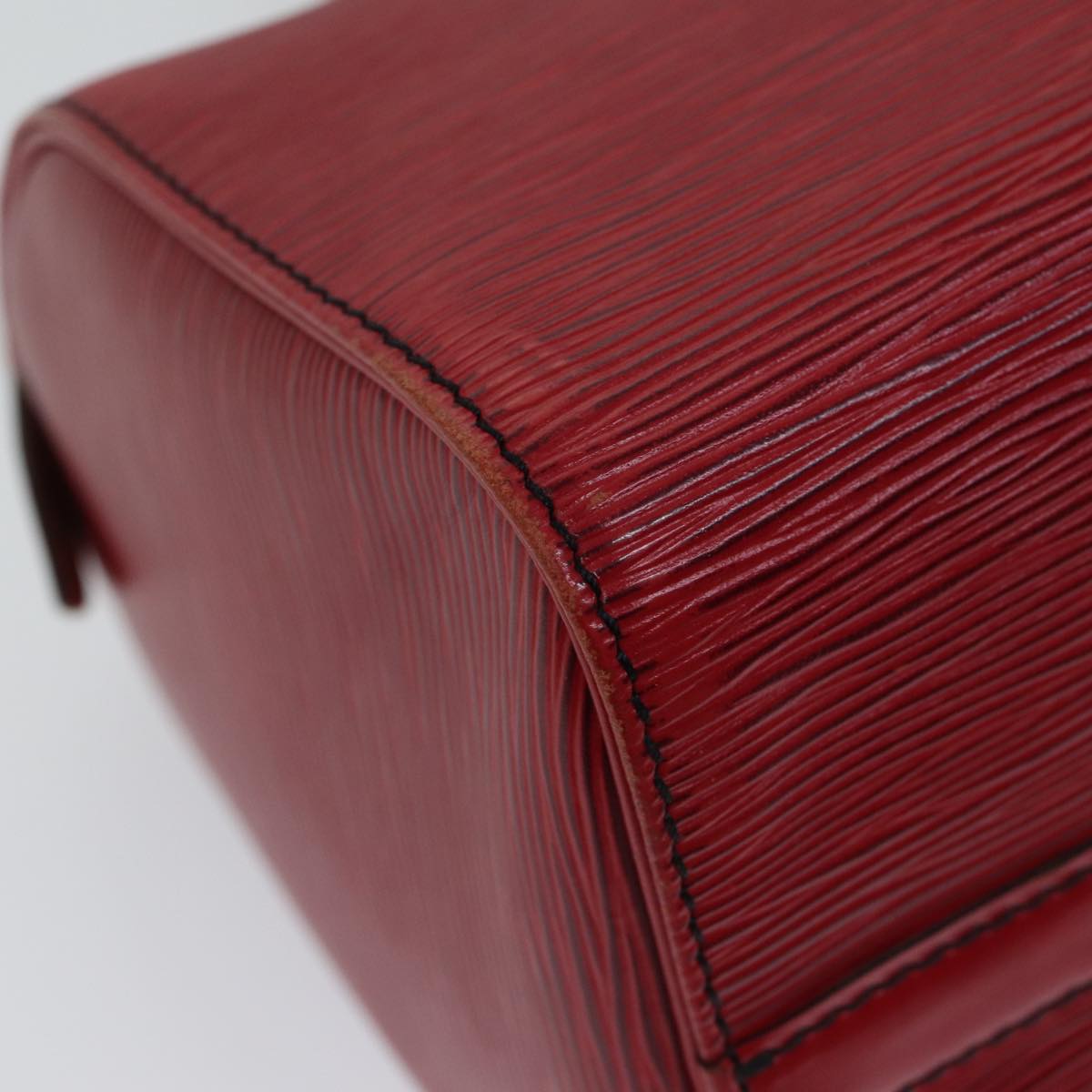 LOUIS VUITTON Epi Speedy 25 Hand Bag Castilian Red M43017 LV 71403