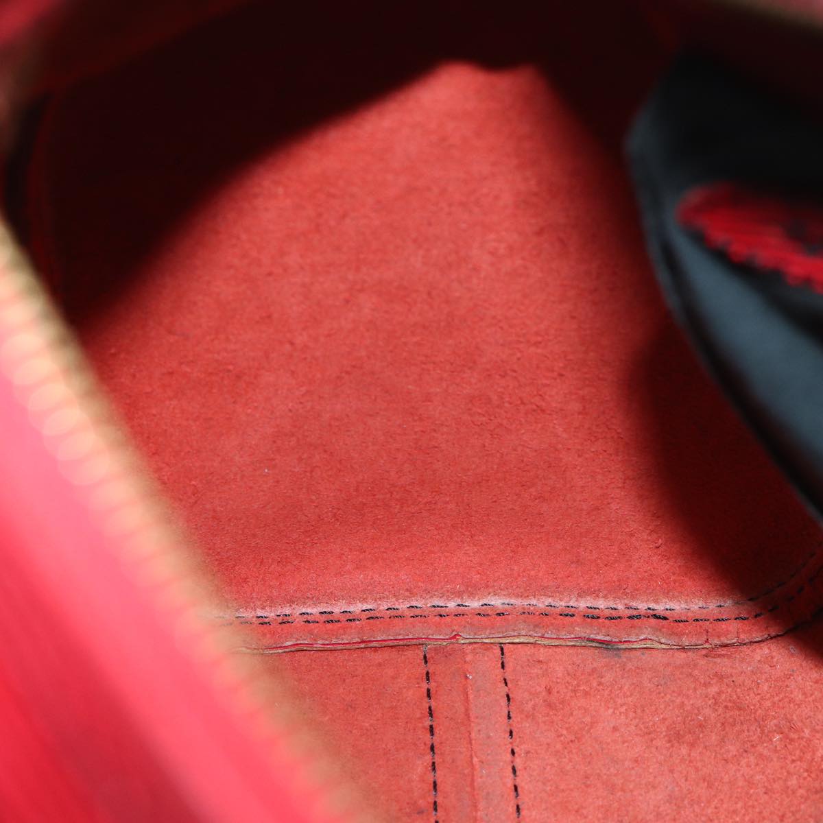 LOUIS VUITTON Epi Speedy 25 Hand Bag Castilian Red M43017 LV 71403