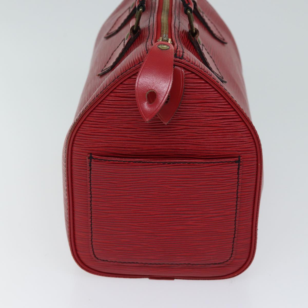 LOUIS VUITTON Epi Speedy 25 Hand Bag Castilian Red M43017 LV 71403
