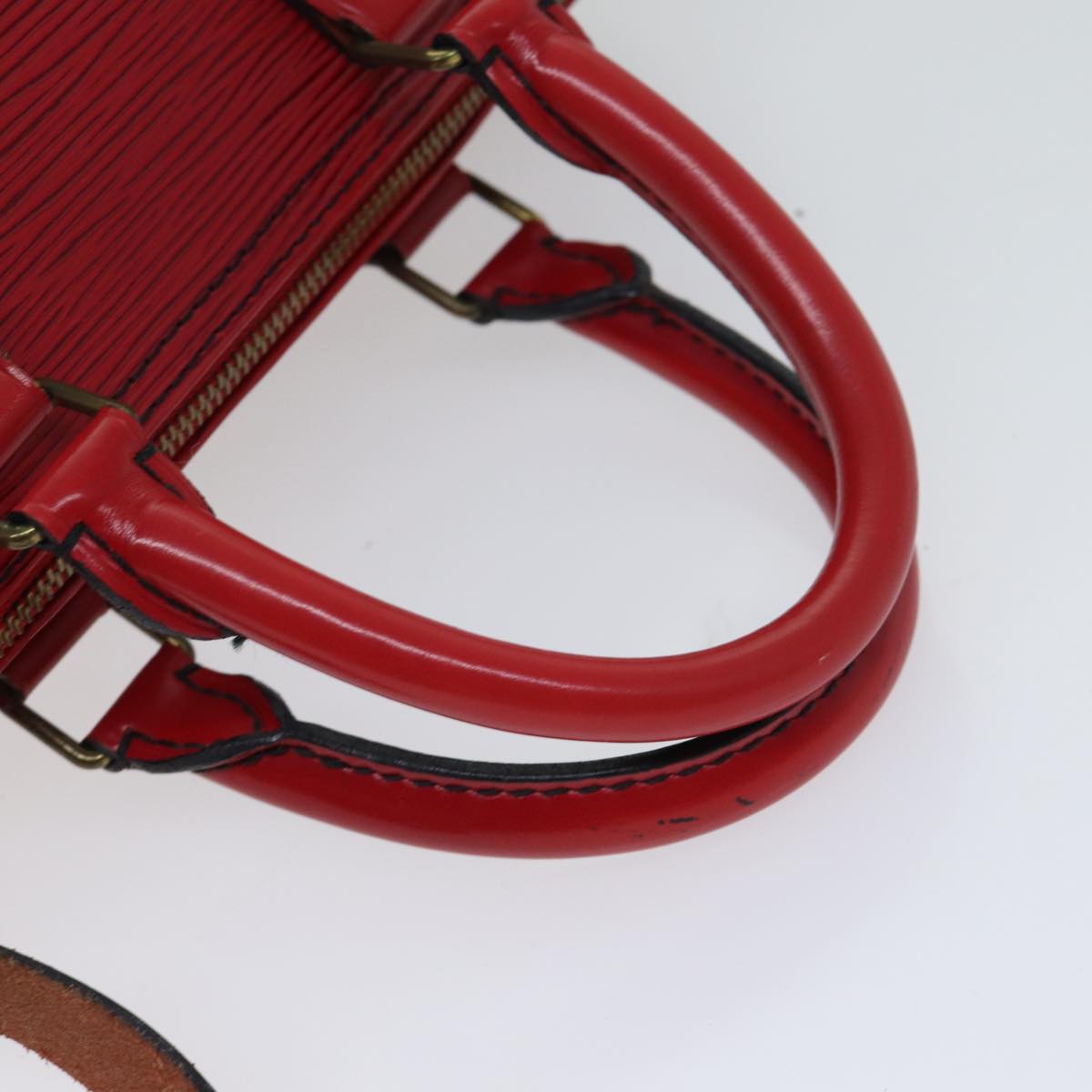 LOUIS VUITTON Epi Speedy 25 Hand Bag Castilian Red M43017 LV 71403