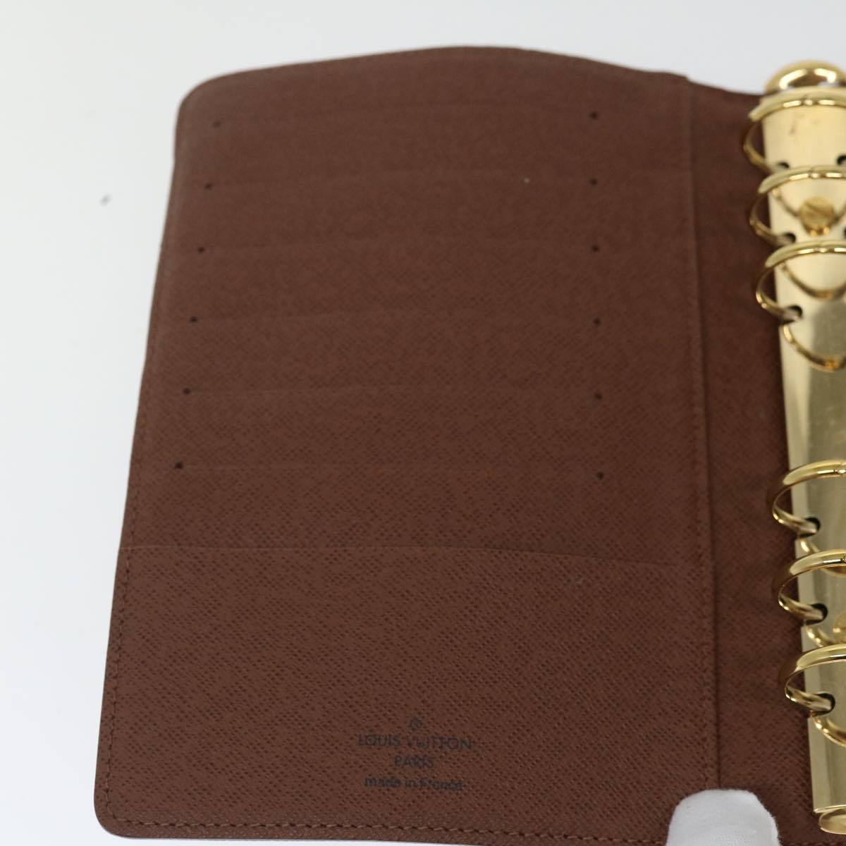 LOUIS VUITTON Monogram Agenda MM Day Planner Cover R20105 LV 71408
