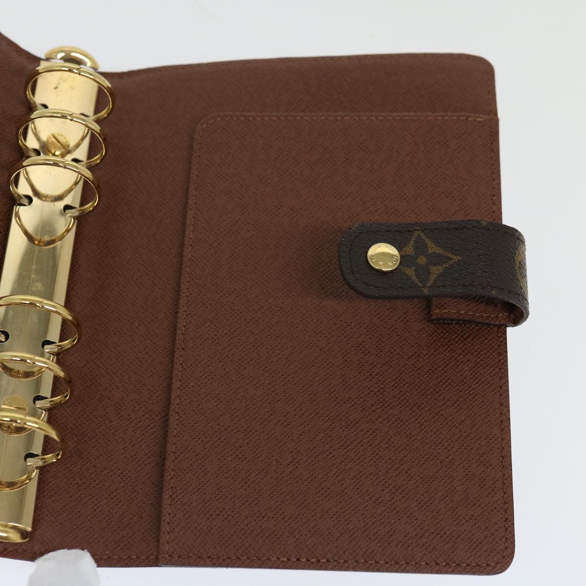 LOUIS VUITTON Monogram Agenda MM Day Planner Cover R20105 LV 71408