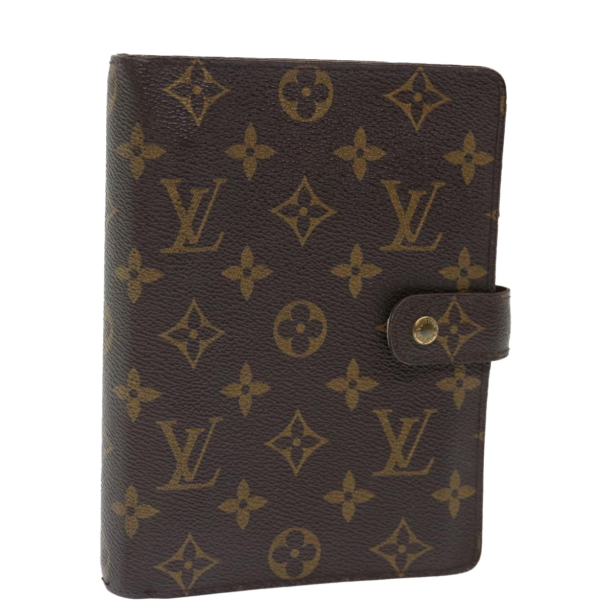 LOUIS VUITTON Monogram Agenda MM Day Planner Cover R20105 LV 71409