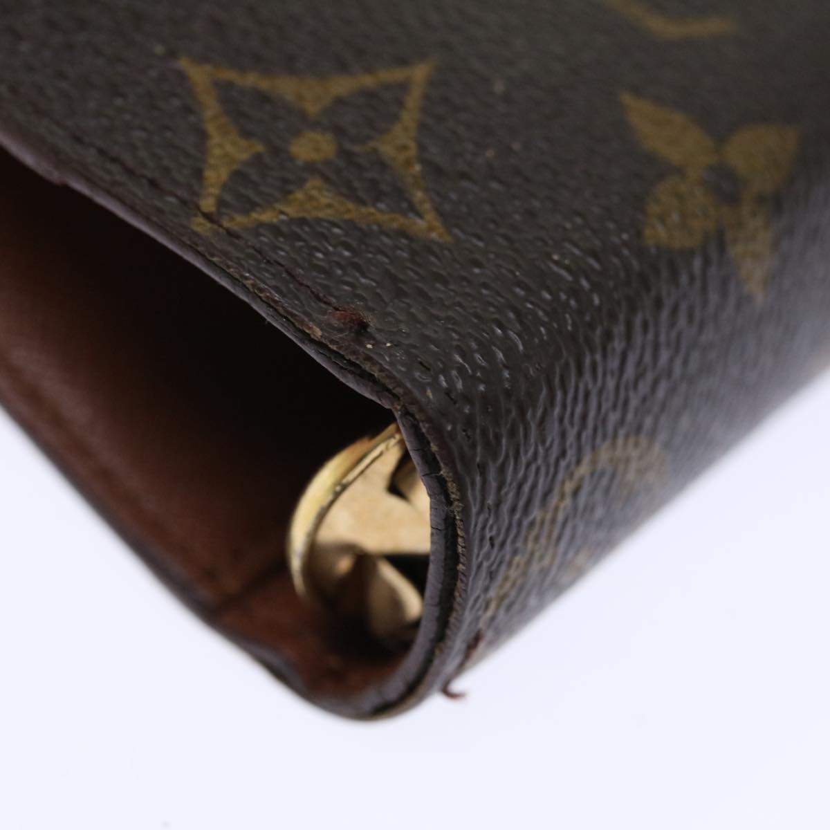 LOUIS VUITTON Monogram Agenda MM Day Planner Cover R20105 LV 71409