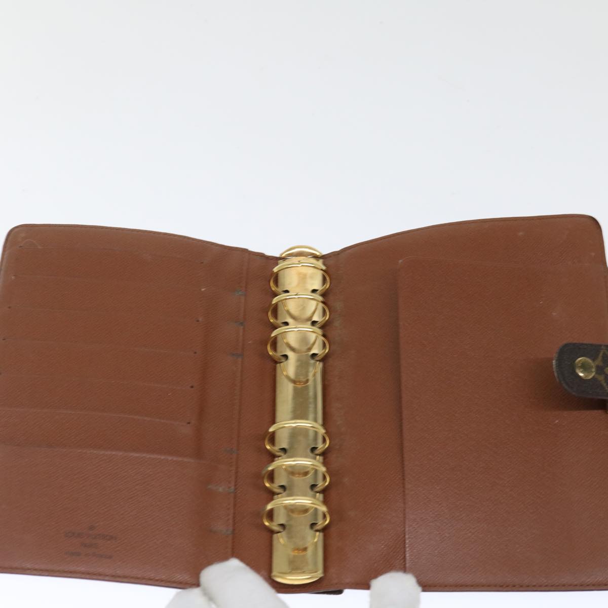 LOUIS VUITTON Monogram Agenda MM Day Planner Cover R20105 LV 71409