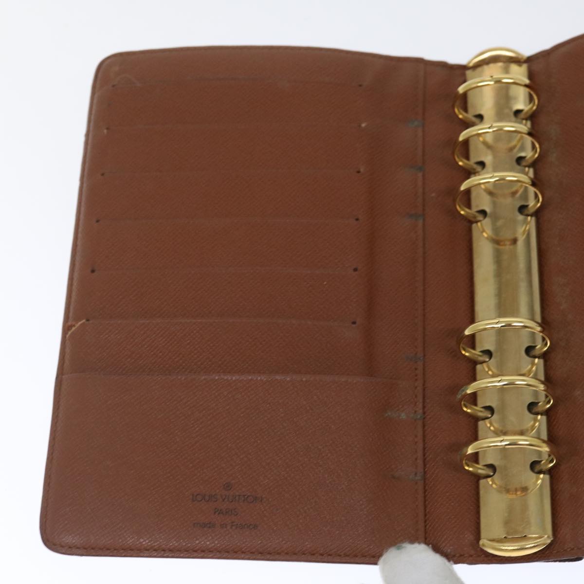 LOUIS VUITTON Monogram Agenda MM Day Planner Cover R20105 LV 71409