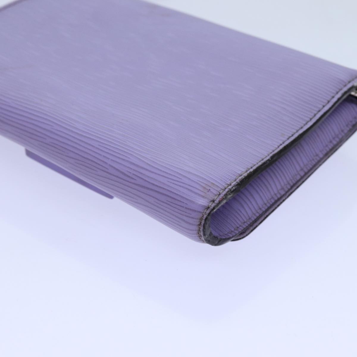 LOUIS VUITTON Epi Pochette Louise PM Clutch Bag Lila LV 71416