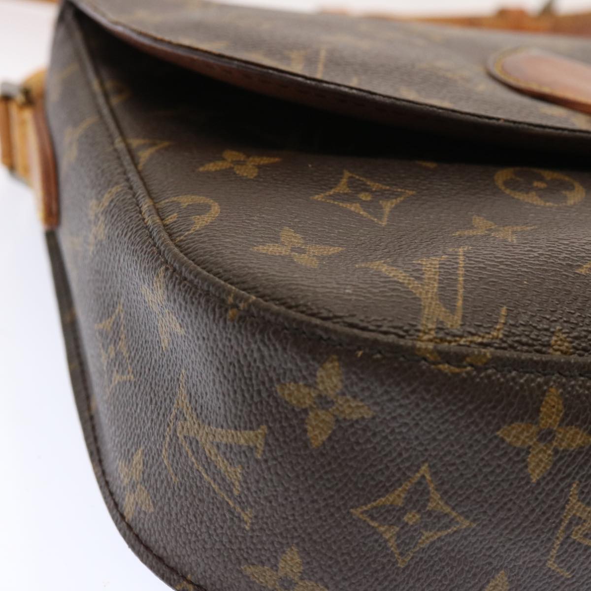 LOUIS VUITTON Monogram Saint Cloud GM Shoulder Bag M51242 LV 71419