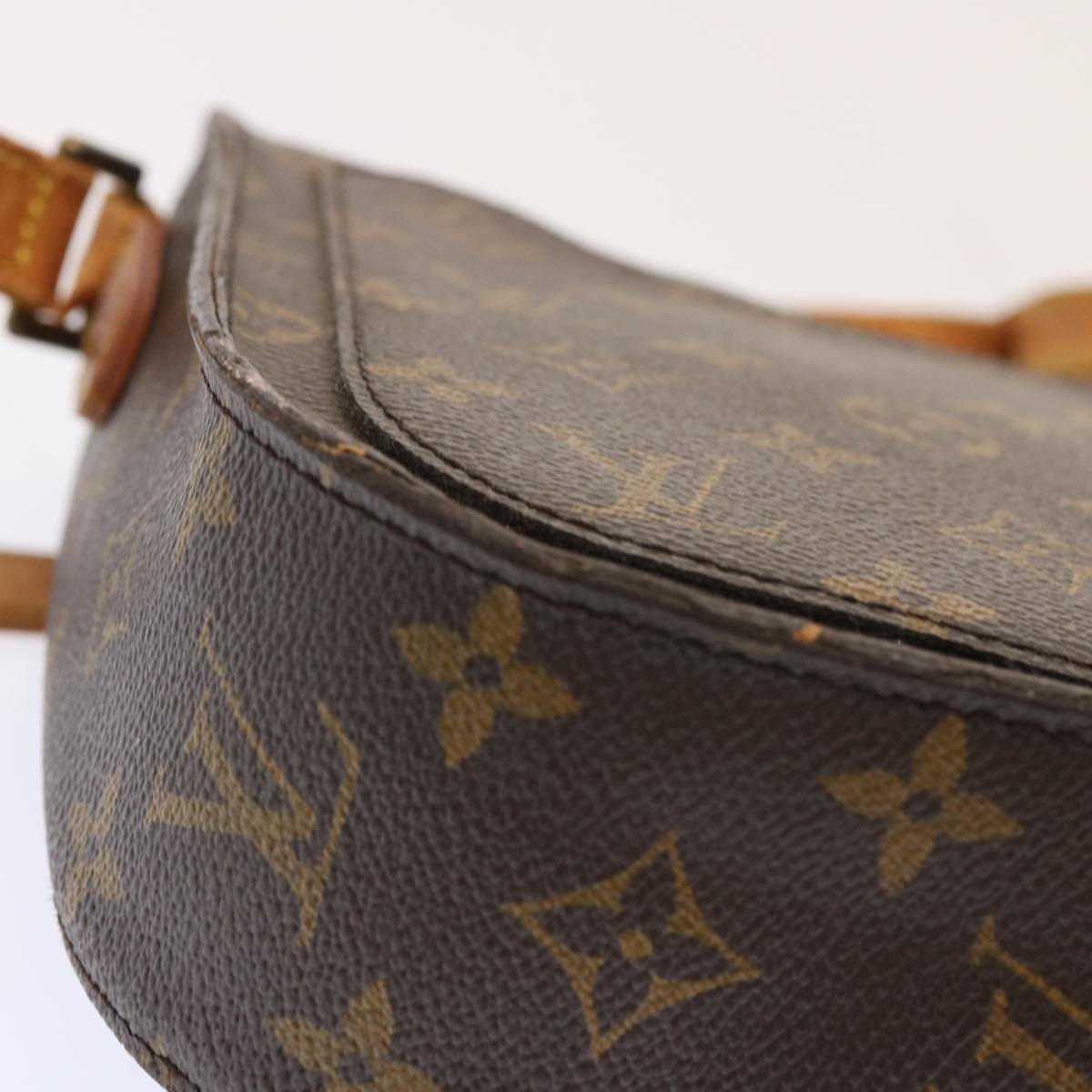 LOUIS VUITTON Monogram Saint Cloud GM Shoulder Bag M51242 LV 71419