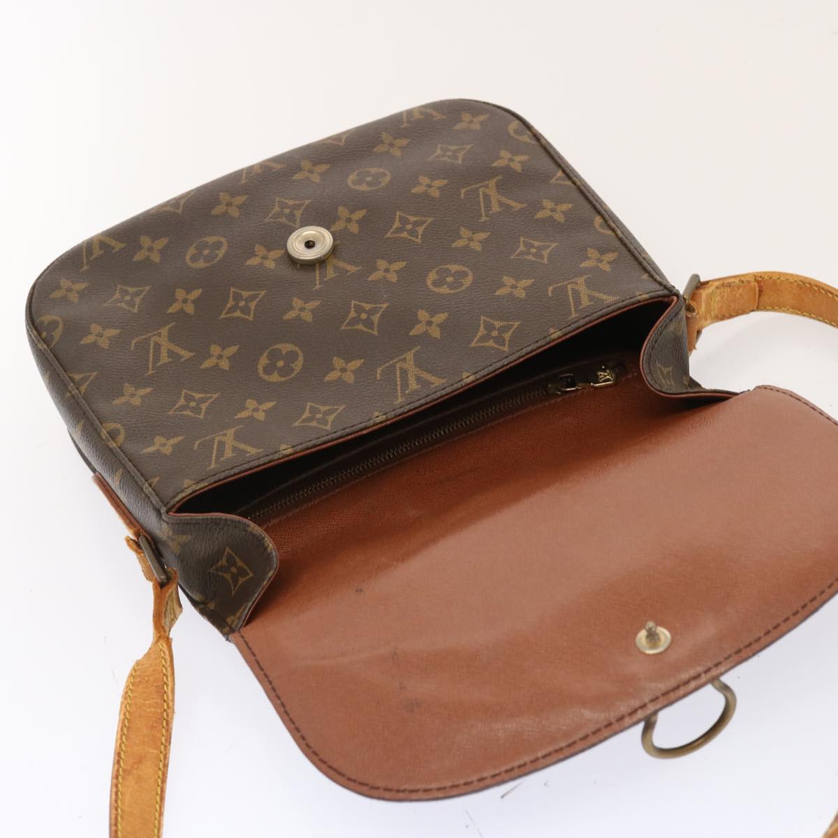 LOUIS VUITTON Monogram Saint Cloud GM Shoulder Bag M51242 LV 71419
