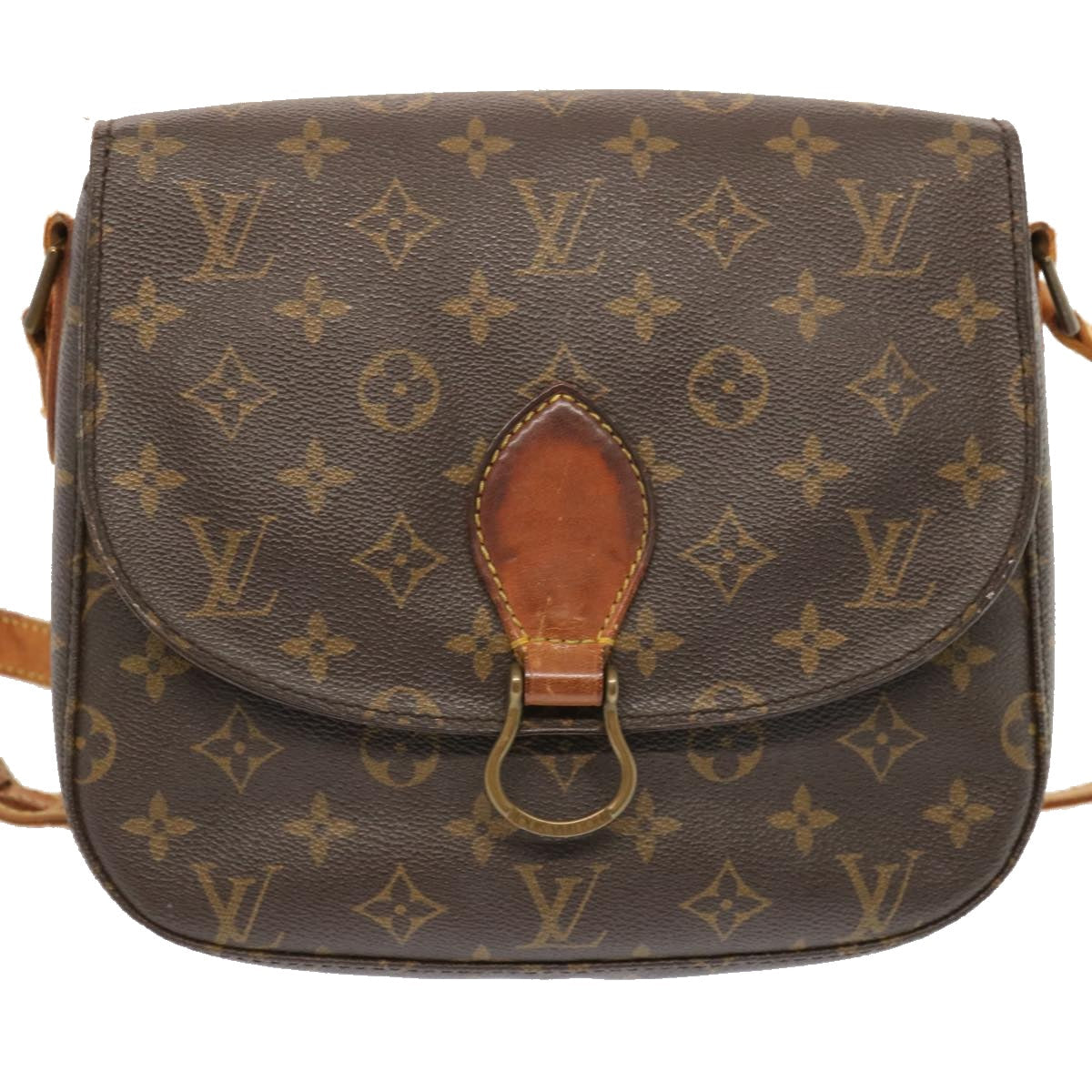 LOUIS VUITTON Monogram Saint Cloud GM Shoulder Bag M51242 LV 71419
