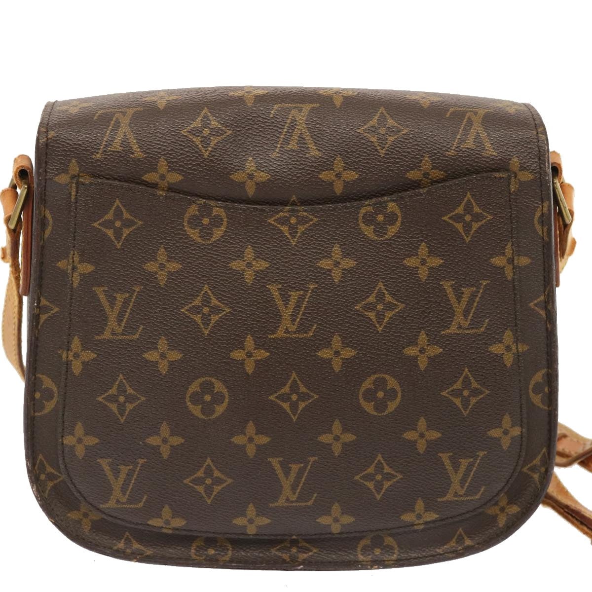LOUIS VUITTON Monogram Saint Cloud GM Shoulder Bag M51242 LV 71419