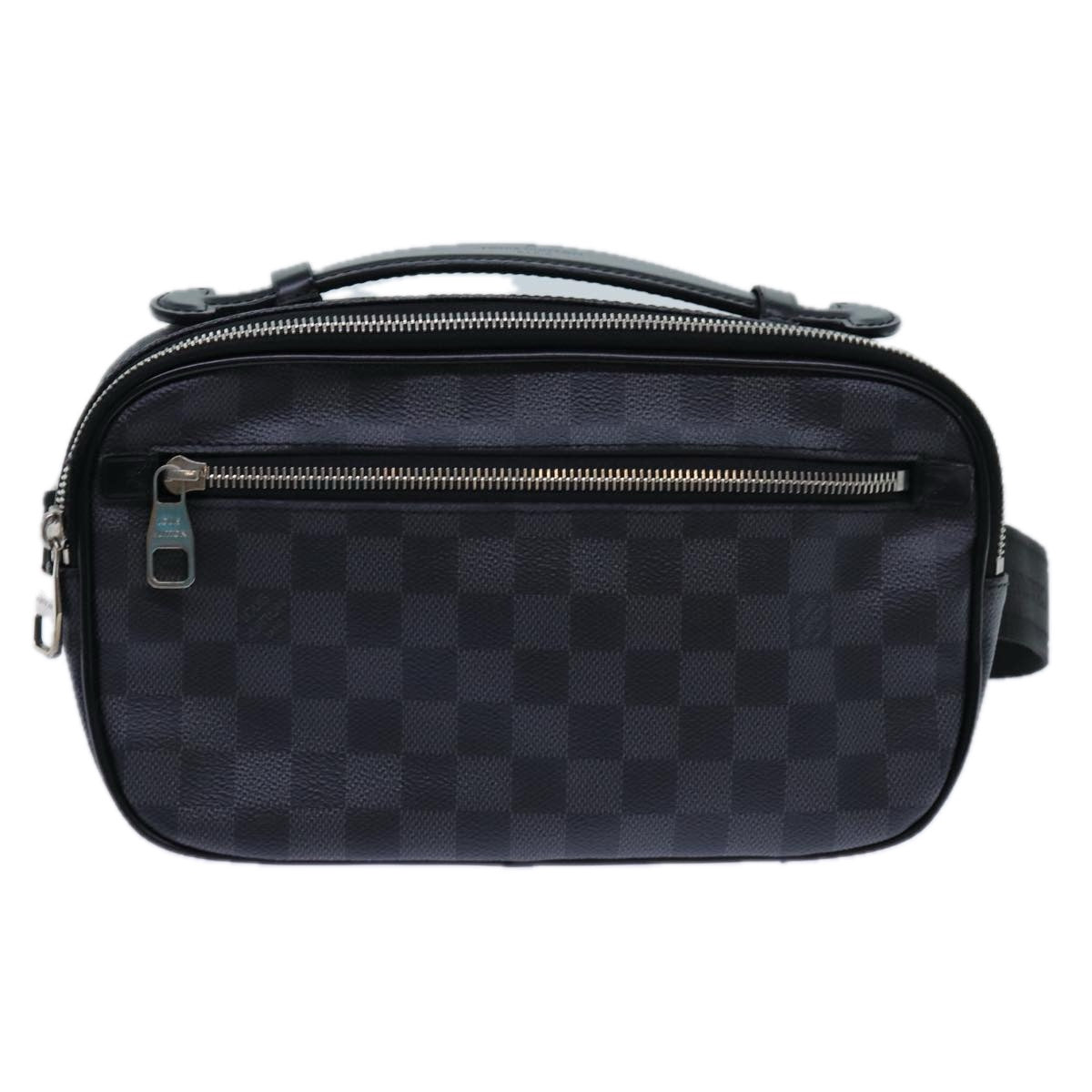 LOUIS VUITTON Damier Graphite Ambreil Shoulder Bag N41289 LV 71423