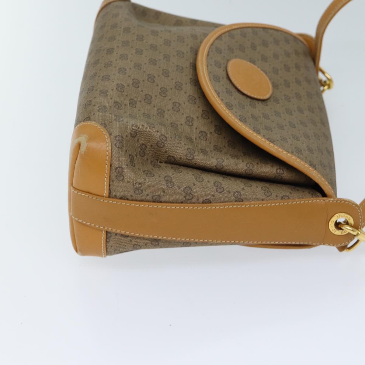 GUCCI Micro GG Supreme Shoulder Bag PVC Beige 001 099 4084 71428