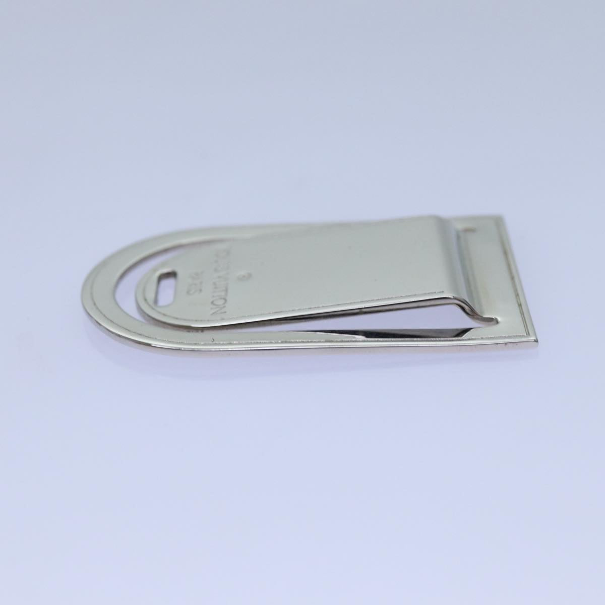 LOUIS VUITTON Pans Abie Porto Address Money Clip metal Silver M65067 71439