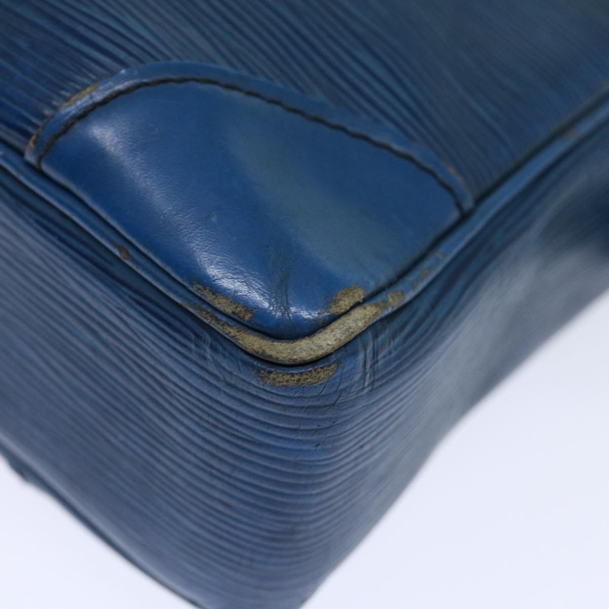 LOUIS VUITTON Epi Porte Documents Voyage Business Bag Blue M54475 LV 71443