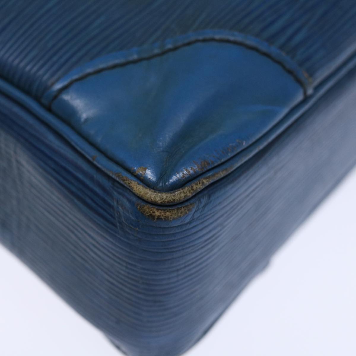 LOUIS VUITTON Epi Porte Documents Voyage Business Bag Blue M54475 LV 71443
