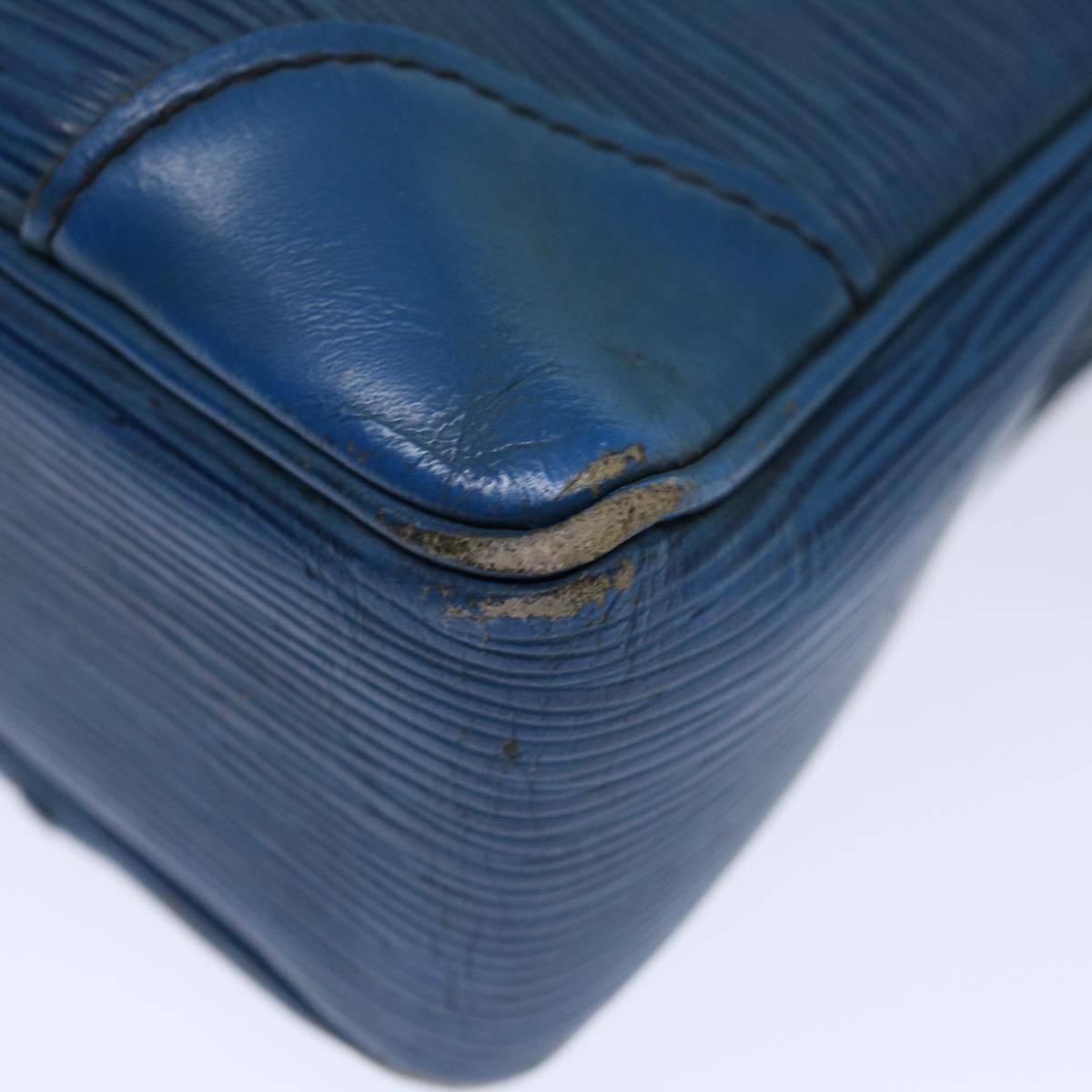LOUIS VUITTON Epi Porte Documents Voyage Business Bag Blue M54475 LV 71443