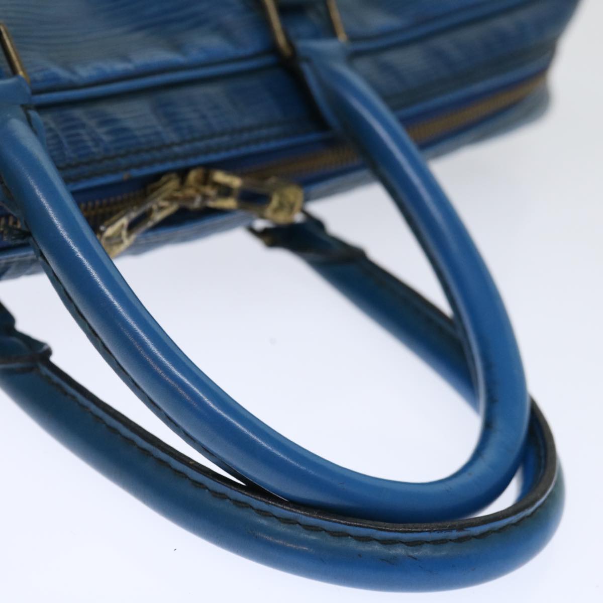 LOUIS VUITTON Epi Porte Documents Voyage Business Bag Blue M54475 LV 71443