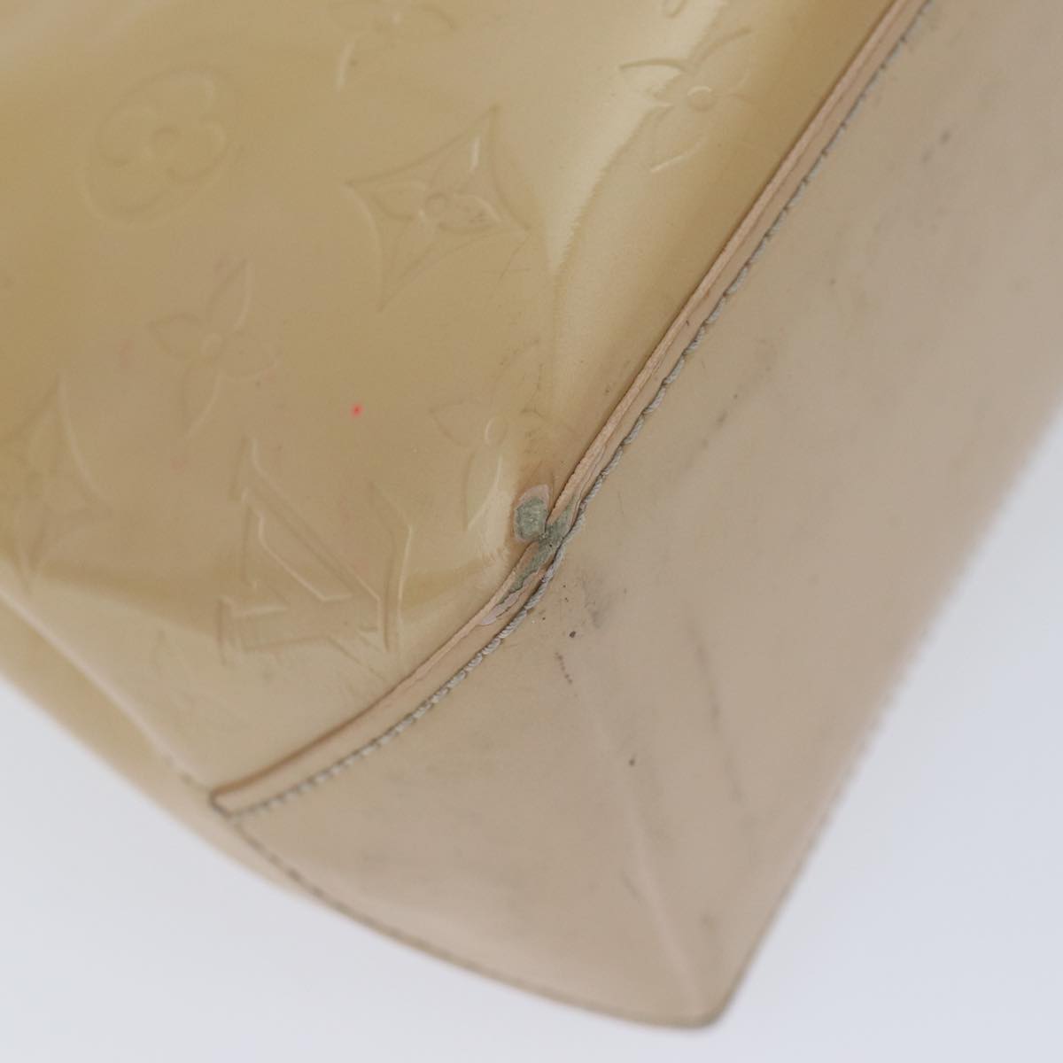 LOUIS VUITTON Vernis Wilshire PM Hand Bag Rose Florentin M91642 LV 71444