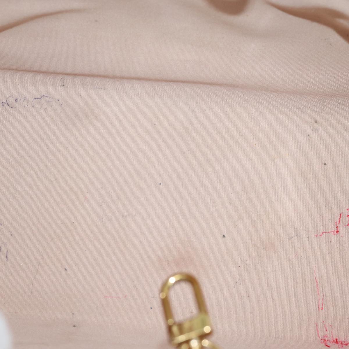 LOUIS VUITTON Vernis Wilshire PM Hand Bag Rose Florentin M91642 LV 71444