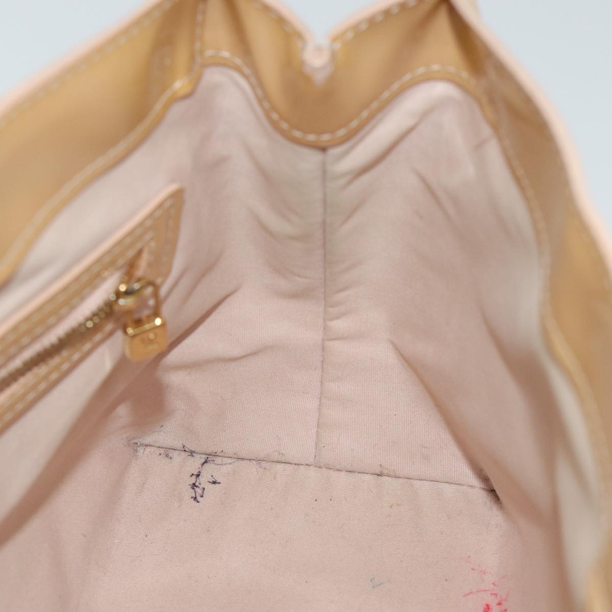 LOUIS VUITTON Vernis Wilshire PM Hand Bag Rose Florentin M91642 LV 71444