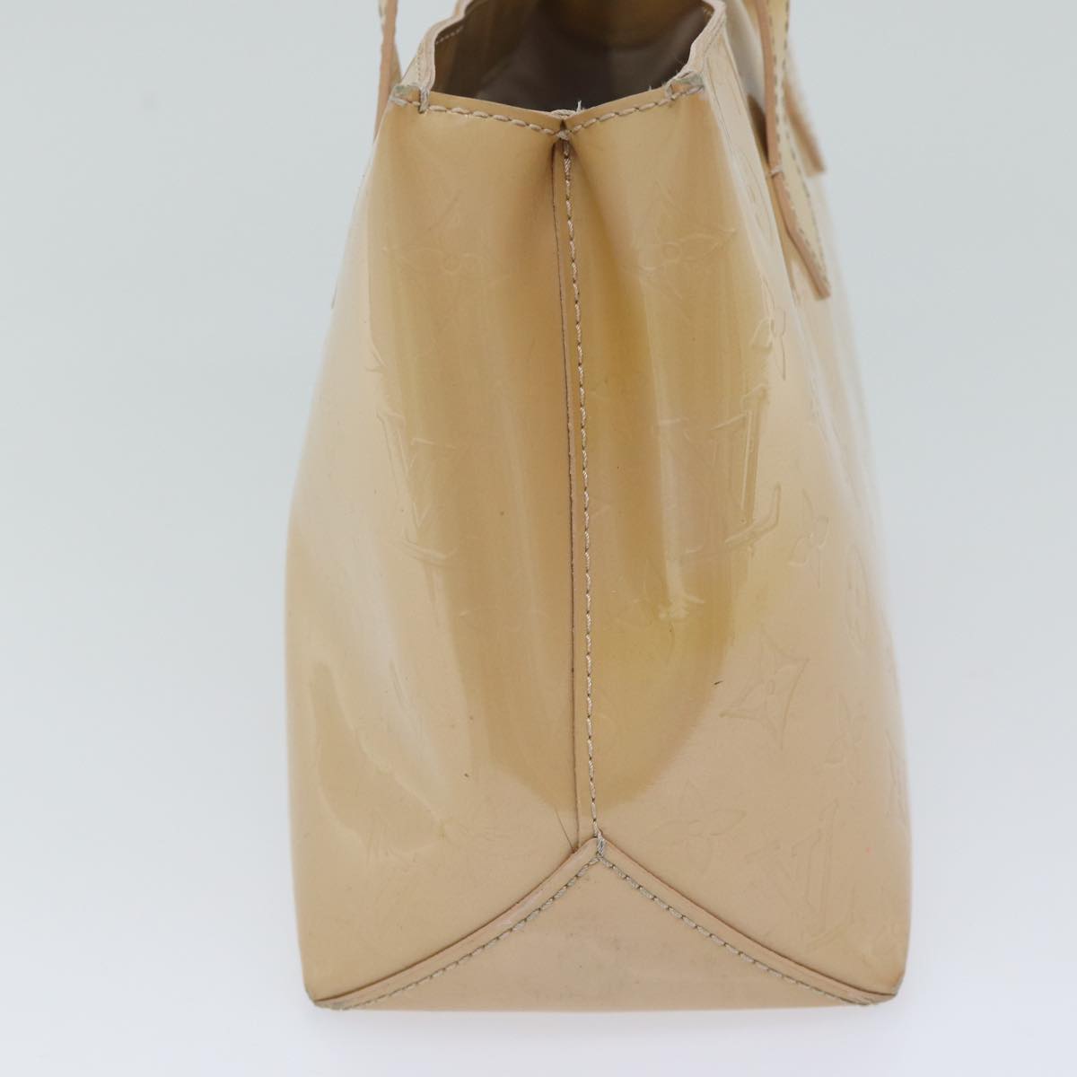 LOUIS VUITTON Vernis Wilshire PM Hand Bag Rose Florentin M91642 LV 71444