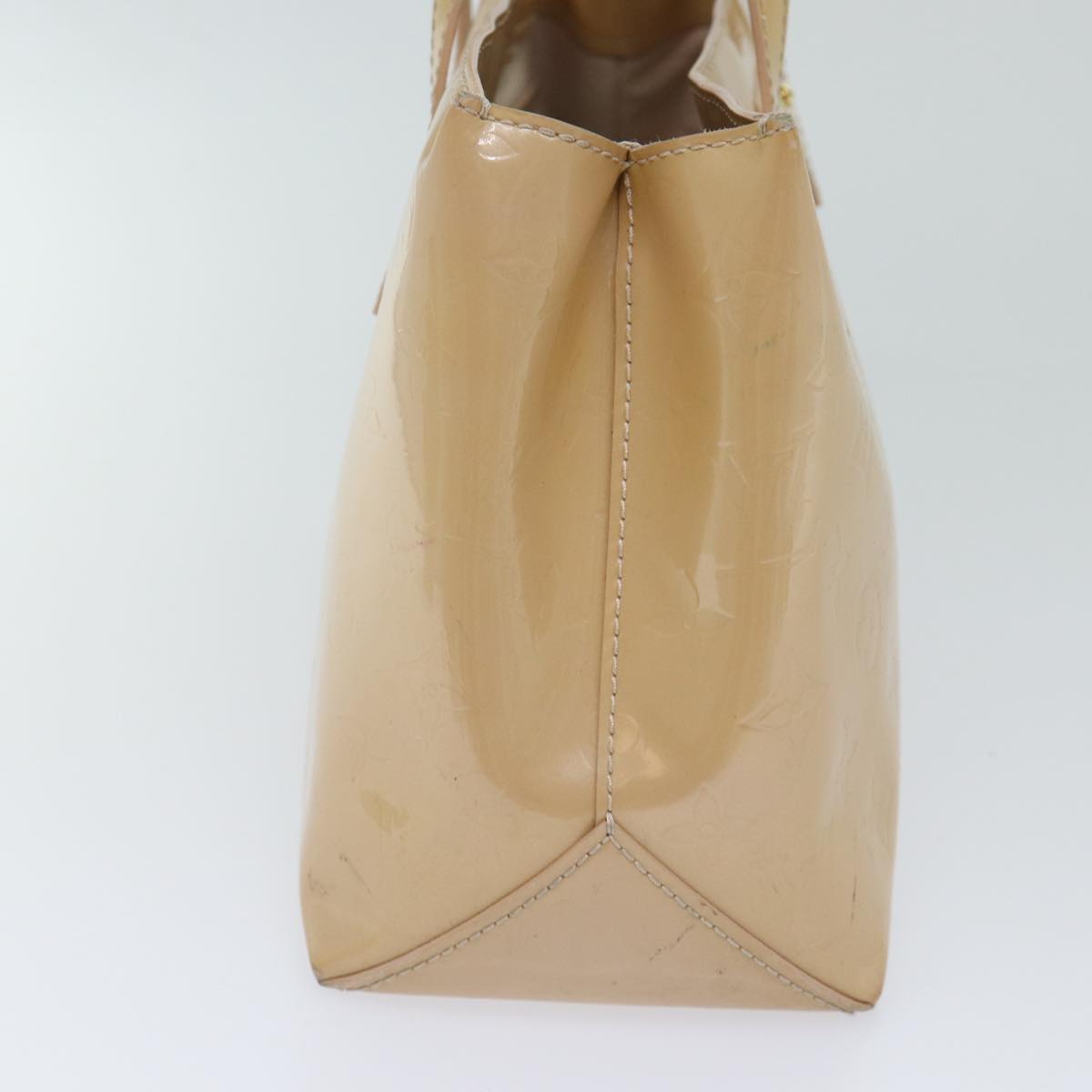 LOUIS VUITTON Vernis Wilshire PM Hand Bag Rose Florentin M91642 LV 71444