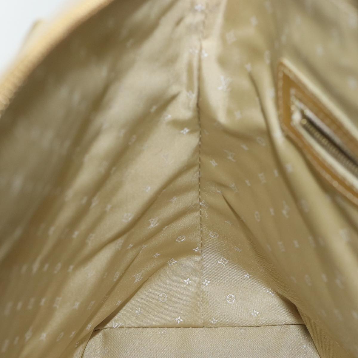 LOUIS VUITTON Suhari Lockit PM Hand Bag Leather Gold All M95433 LV 71447