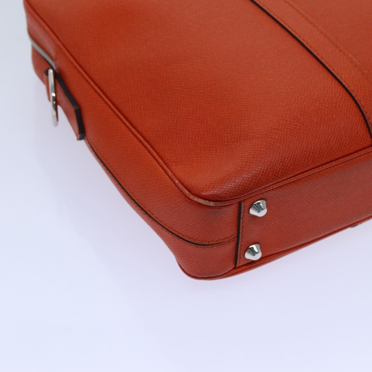 LOUIS VUITTON Taiga Porte Documents Voyage Business Bag Orange M30637 71448