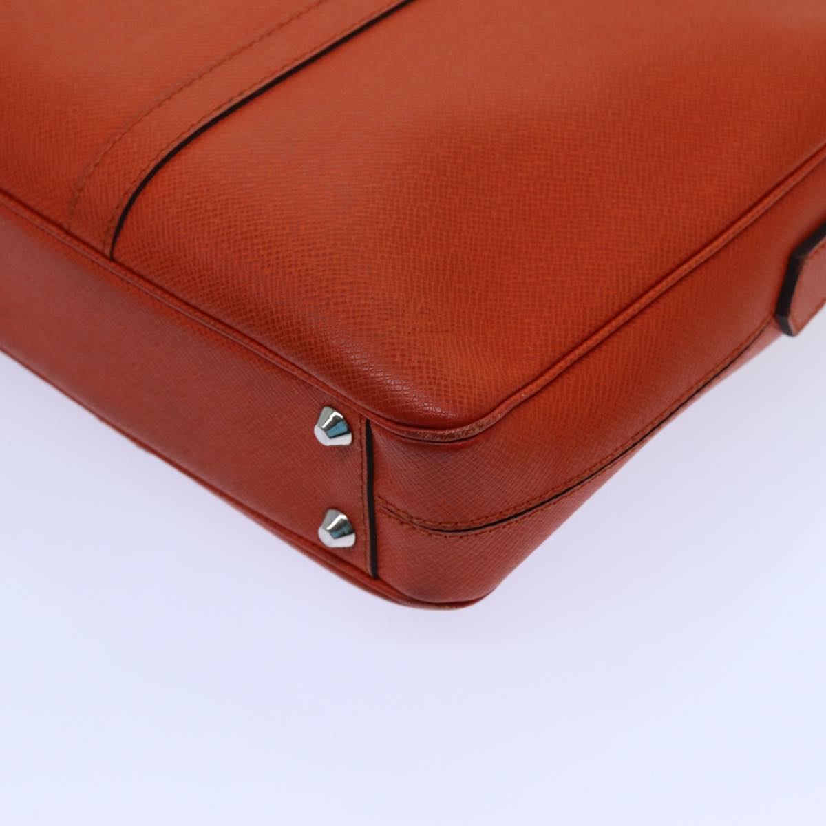 LOUIS VUITTON Taiga Porte Documents Voyage Business Bag Orange M30637 71448