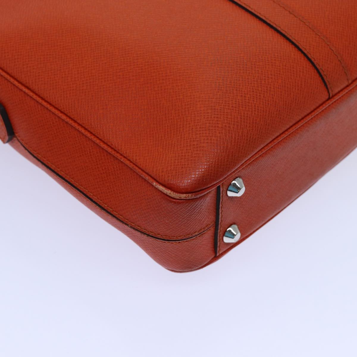 LOUIS VUITTON Taiga Porte Documents Voyage Business Bag Orange M30637 71448