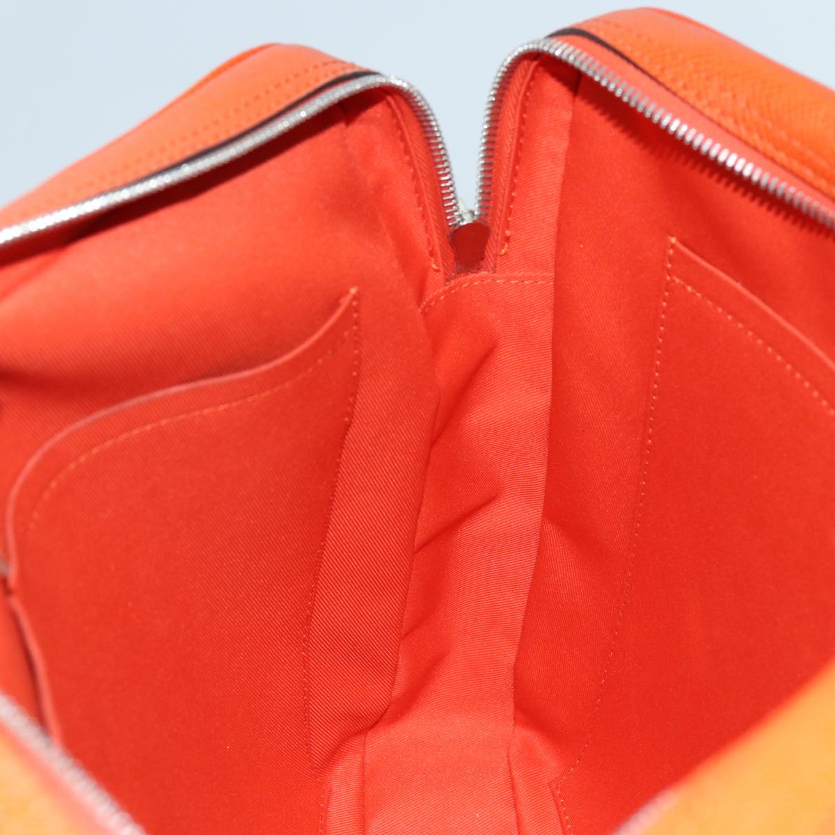 LOUIS VUITTON Taiga Porte Documents Voyage Business Bag Orange M30637 71448